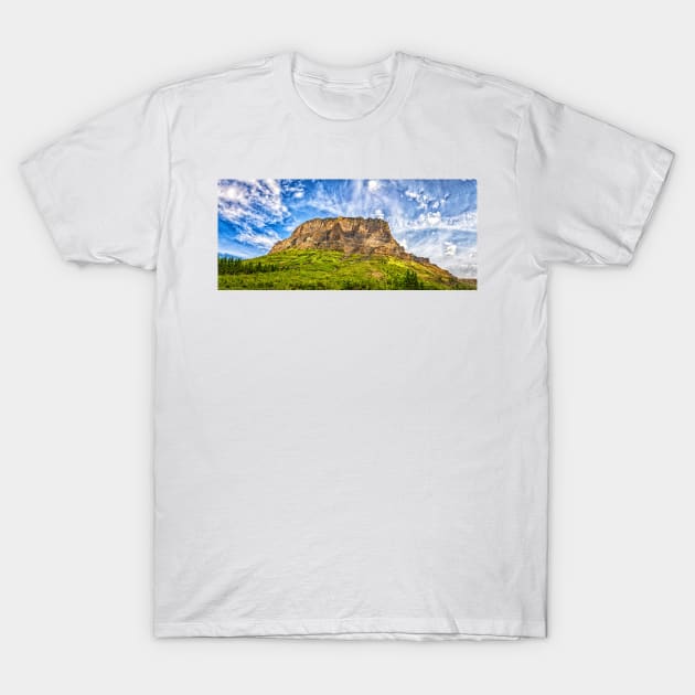 Going-to-the-Sun Mountain Glacier National Park T-Shirt by Gestalt Imagery